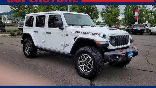 Bright White Clearcoat 2026 Jeep Wrangler Rubicon