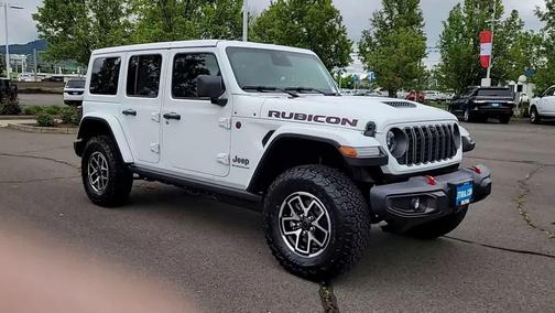 Bright White Clearcoat 2026 Jeep Wrangler Rubicon
