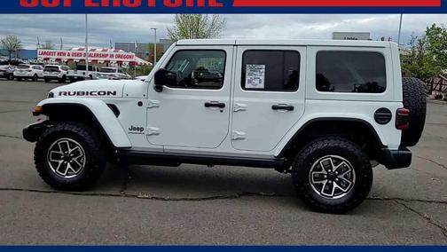 Bright White Clearcoat 2026 Jeep Wrangler Rubicon