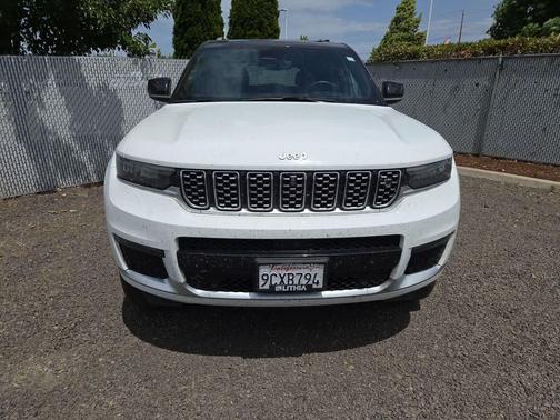 Bright White Clear Coat 2023 Jeep Grand Cherokee L Summit Reserve
