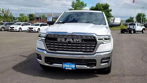 Ivory White Tri-Coat Pearlcoat 2025 RAM 1500 Limited
