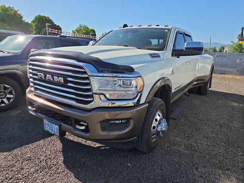 Pearl White 2019 RAM 3500 Longhorn