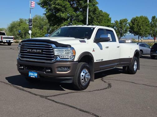 Pearl White 2019 RAM 3500 Longhorn