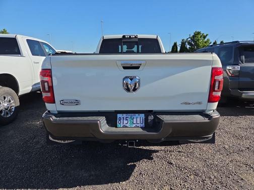 Pearl White 2019 RAM 3500 Longhorn