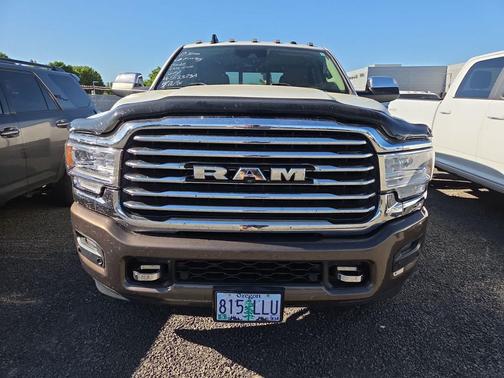 Pearl White 2019 RAM 3500 Longhorn