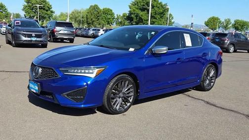 Apex Blue Pearl 2020 Acura ILX Technology Package