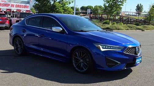 Apex Blue Pearl 2020 Acura ILX Technology Package