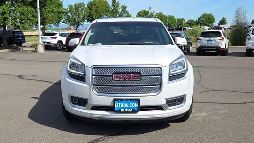 White Frost Tricoat 2016 GMC Acadia Denali