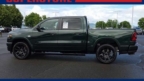 Serrano Green Metallic 2026 RAM 1500 Laramie
