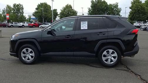 Midnight Black Metallic 2022 Toyota RAV4 LE