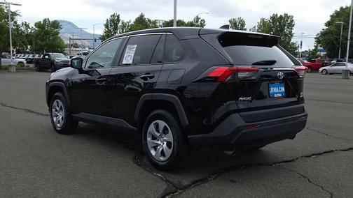 Midnight Black Metallic 2022 Toyota RAV4 LE