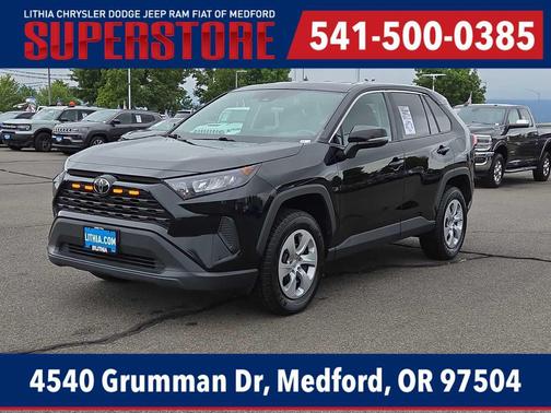Midnight Black Metallic 2022 Toyota RAV4 LE