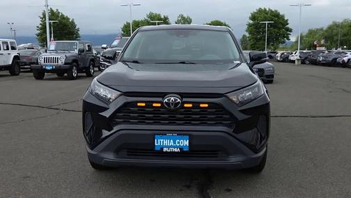 Midnight Black Metallic 2022 Toyota RAV4 LE