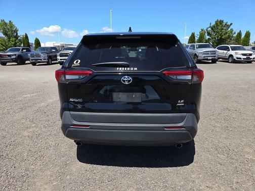 Midnight Black Metallic 2022 Toyota RAV4 LE