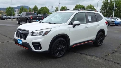 Crystal White Pearl 2019 Subaru Forester Sport