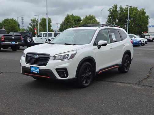 Crystal White Pearl 2019 Subaru Forester Sport