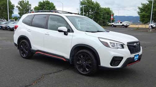 Crystal White Pearl 2019 Subaru Forester Sport