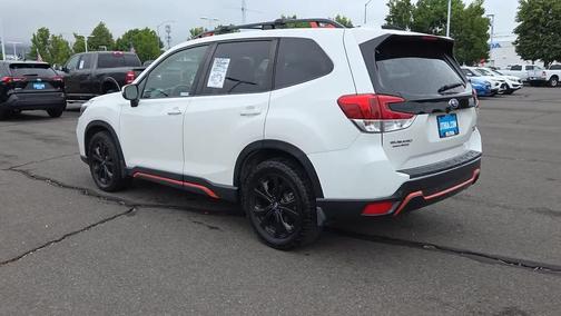Crystal White Pearl 2019 Subaru Forester Sport