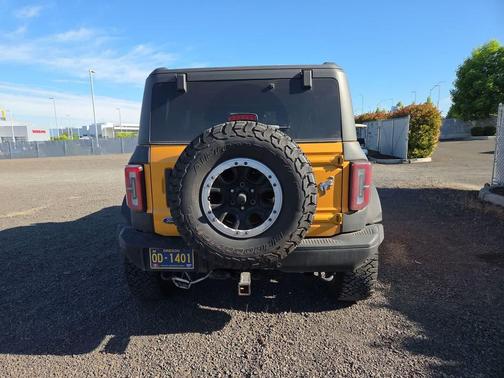 Cyber Orange Metallic Tricoat 2022 Ford Bronco Badlands