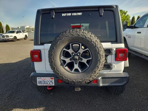 Bright White Clearcoat 2019 Jeep Wrangler Unlimited Rubicon