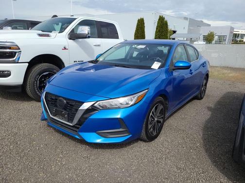 Electric Blue Metallic 2021 Nissan Sentra SV