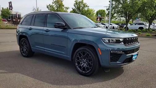 steel blue 2026 Jeep Grand Cherokee Summit