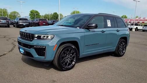 steel blue 2026 Jeep Grand Cherokee Summit