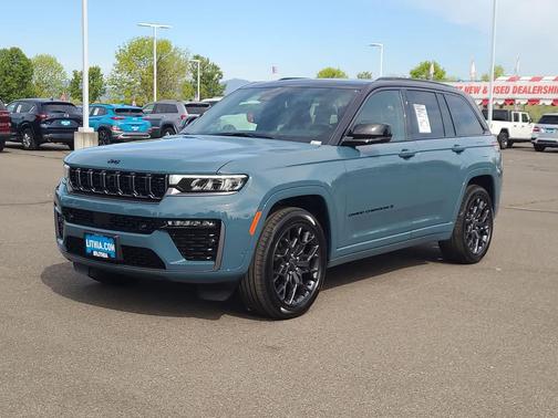 steel blue 2026 Jeep Grand Cherokee Summit