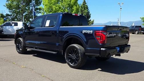Antimatter Blue Metallic 2024 Ford F-150 Lariat