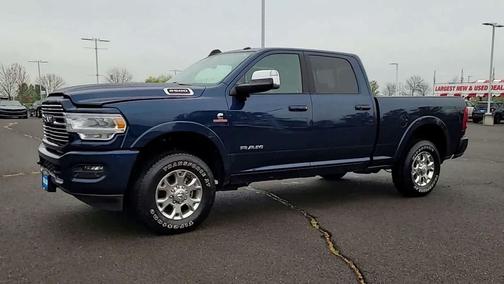 Patriot Blue Pearlcoat 2021 RAM 2500 Laramie