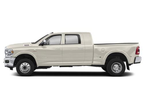 Pearl White 2019 RAM 3500 Laramie