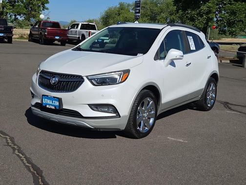 White Frost Tricoat 2017 Buick Encore Premium