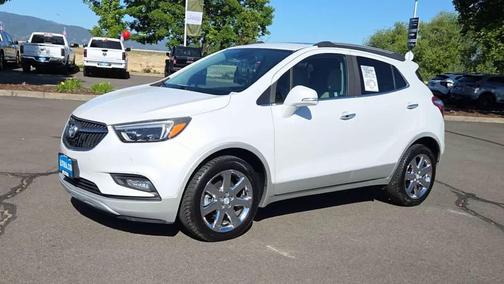 White Frost Tricoat 2017 Buick Encore Premium