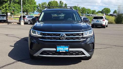 Deep Black Pearl 2021 Volkswagen Atlas 3.6L SEL