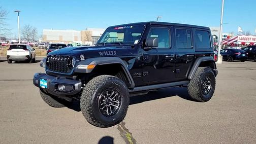 Black Clearcoat 2026 Jeep Wrangler Willys