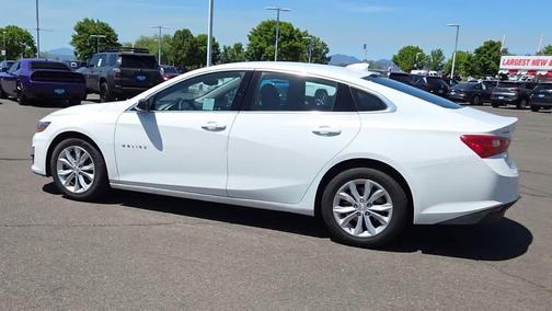 Summit White 2024 Chevrolet Malibu LT