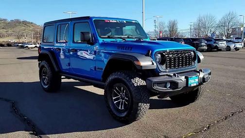 Hydro Blue Pearlcoat 2026 Jeep Wrangler Willys