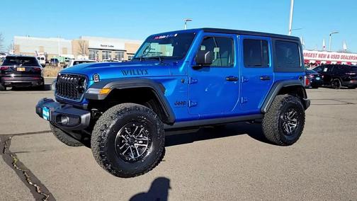 Hydro Blue Pearlcoat 2026 Jeep Wrangler Willys