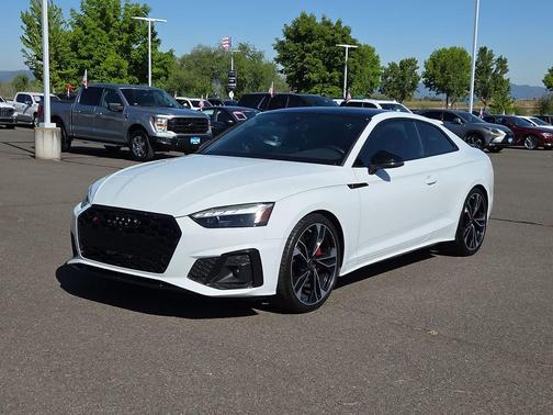 Glacier White Metallic 2023 Audi S5 Premium Plus