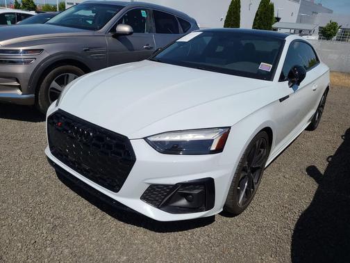 Glacier White Metallic 2023 Audi S5 Premium Plus