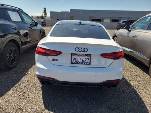 Glacier White Metallic 2023 Audi S5 Premium Plus