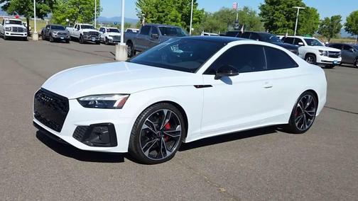 Glacier White Metallic 2023 Audi S5 Premium Plus