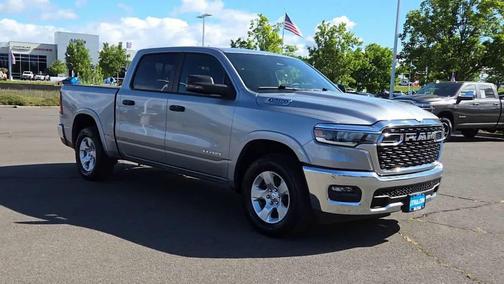 Billet Silver Metallic Clearcoat 2025 RAM 1500 Big Horn/Lone Star