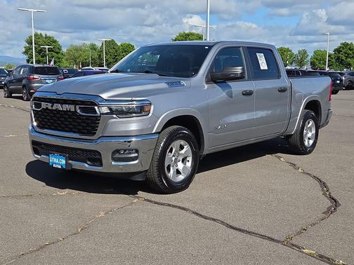 Billet Silver Metallic Clearcoat 2025 RAM 1500 Big Horn/Lone Star