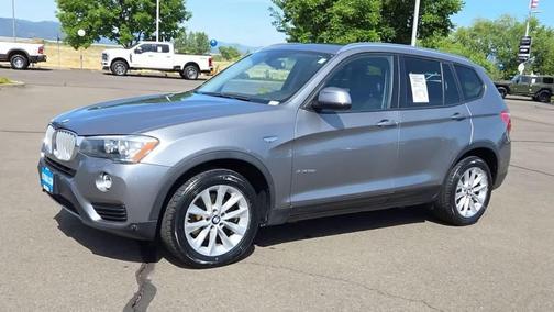 Space Gray Metallic 2016 BMW X3 xDrive28i