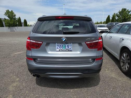 Space Gray Metallic 2016 BMW X3 xDrive28i