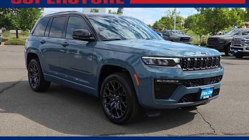 steel blue 2026 Jeep Grand Cherokee Summit