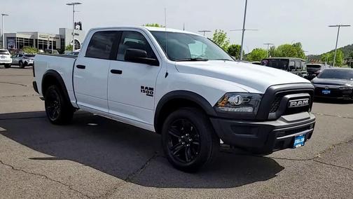 Bright White Clearcoat 2024 RAM 1500 Classic Warlock