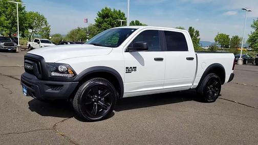 Bright White Clearcoat 2024 RAM 1500 Classic Warlock