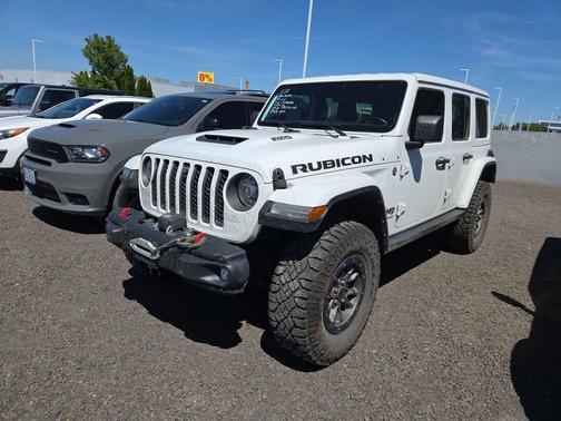 Bright White Clearcoat 2021 Jeep Wrangler Unlimited Rubicon 392